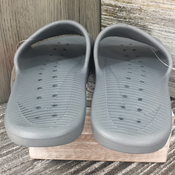 Nike men’s Kawa Shower Slide cool grey/volt - Picture 4 of 8